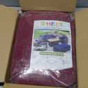 HEBE Stretch Patio Cushion Covers Set 12pcs,Waterproof Outdoor Couch Covers Replacement,Washable Reusable Seat Cushion Slipcovers for Patio Furniture Protector,Chair Cushion Cover