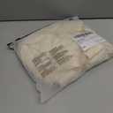 MakeMeChic Women's Plus Size Peplum Tops Short Sleeve Loose Blouse Ruffle Asymmetrical Hem Shirts (Beige, XXL)