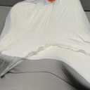 Cervical Neck Pillow, Memory Foam Pillows for Neck Discomfort Relief, 2 Heights Ergonomic Pillow with Breathable Ice Silk Cover, Neck Support Pillow for Side Sleepers, Odor-Free White