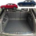 Cargo Mat Compatible with 2019-2025 Porsche Cayenne Coupe Trunk Mat (and Rear Left and Right Side Panels) Cargo Liners for Porsche Cayenne (NO E-HybridPlug-in Hybrid)