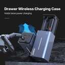 SYNCO P1L Wireless Lavalier Microphone for iPhone iPad, Plug and Play 2.4GHz Dual Channel Lapel Mic with Charging Case, Noise Reduction Auto Paring Real Time Monitoring