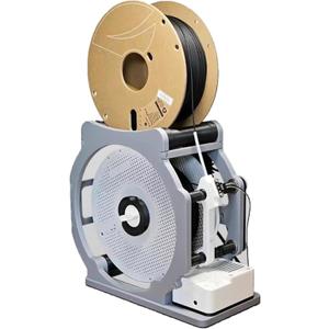 3D Printer Filament Respooler Electric Filament Spool Rewinder with Smart Start/Stop, Neatly Wrap PLA/ABS/TPU Filament, Anti-Tangle 3D Printing Accessories