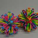 2PCS Expandable BreathingColorful Inflatable Ball Expandable Magic Ball - Stress Reliever Fidget Toys - Breathing Magic Collapsible Ball Toys for Kids & Adults Stress Needs - for Yoga,ADHD (2PCS)