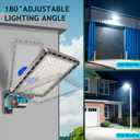 240W LED Parking Lot Light Dusk to Dawn Photocell 5000K Commercial Outdoor Area Light IP65 Waterproof 100-277V 36000LM Wall Mount