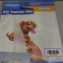 DTF Transfer Film: 13x19 Inch 50 Sheets Premium Double-Sided Matte Finish PET Transfer Paper Direct to Film Transfer Paper for T-Shirt