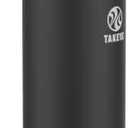 Takeya Originals 40 oz Vacuum Insulated Stainless Steel Water Bottle with Spout Lid, Black