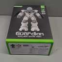 STEMTRON Robot Toys for Kids, Programmable Remote Control Robot with Intelligent Gesture Sensing, Recharge, Singing & Dancing Mode, Launcher (White)