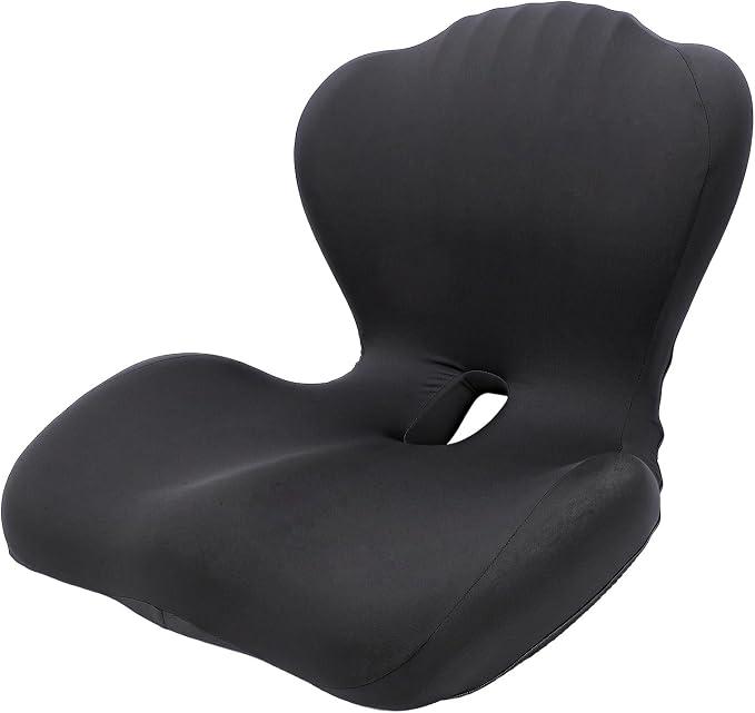 Gugxiom Ergonomic L-Shaped Memory Foam Lumbar Support Cushion Coccyx Support Cushion Ergonomic Anti-Slip Breathable Office Car Truck
