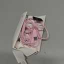 JVC USB-C Wired Earbuds Headphones, Delay-Free for Videos and Gaming, Built-in DAC Reduces Noise and Improves Sound Quality, 10.7 mm Diameter Neodymium Drivers - HAFR17UCP (Pink)