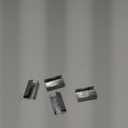 QWORK Seals for 1/2" Strap Width Steel Strapping, 500 Pcs Metal Clips for Firmly Securing Packaging and Pallet Banding, Fix Large and Medium-sized Loads for Storage and Transportation