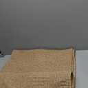 EARTHALL Woven Runner Rug 2.6x8 Ft Washable Runners for Hallways Wide Non Slip Rubber Backed Kitchen Runner Braided Indoor Floor Carpet for Entryway Hallway Kitchen Bedroom, Orange/Tan/Brown