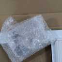 Ideal Pet Products Aluminum Pet Patio Door, Adjustable Height 77-5/8" to 80-3/8", 10-1/2" x 15" Flap Size, White