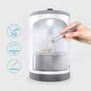 Steamfast SF-1000 JULE Steam Jewelry Cleaner, LED Lighting, Chemical Free, 15 Minute Run-Time, Included Cleaning Accessories, 12-Ounce Water Tank, Quick Heat-Up Time, White