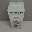 Momcozy 22oz Portable Breast Milk Cooler for Outdoor, Life Saver with 360 Total Cooling for 24 Hours, Larger Capacity Travel Breastmilk Chiller with 2pcs Baby Bottles for Breastmilk Storage