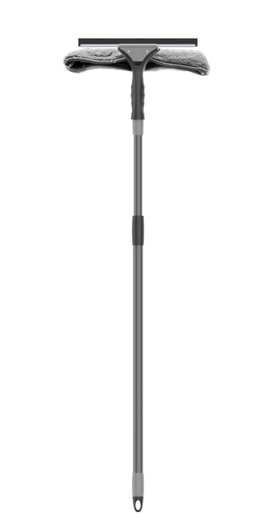 MR.SIGA WINDOW SQUEEGEE CLEANER TOOL, 2-IN-1 WINDOW WASHER CLEANING