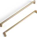 Goo-Ki Champagne Bronze Cabinet Pulls with 10''(256mm) Hole Centers, Modern Style Zinc Alloy Cabinet Handles for Dresser,Wardrobe,Cupboard- 6 Pack