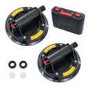 2 Pack 8" Suction Cup for Glass Heavy Duty,Vacuum Suction Cups to Lift Large Glass, Industrial Window Suction Cups Lifter for Tile, Granite