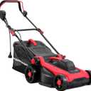 14 Inch Small Corded Lawn Mower with 12.5-Amp Motor, Ergonomic Handle
Large Capacity Grass Catcher, 6-Position Height Adjustment, Lightweight
