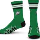For Bare Feet Women's NFL Four Stripe Socks (Large, Team Color)