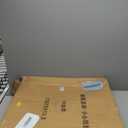 27.3" Tulip Dining Table, Black, Perfect for 2-4 People, Mid-Century Modern Style, Round MDF Top with Sturdy Base for Dining Room, Living Room, Cafe