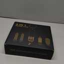 5 in 1 Hair Styler Curler & Air Dryer Brush, Low-Speed Negative Ionic Air Styler Drying, Multi Hair Styler, Professional Blow Dryer Brush for Curling Volumizing Straightening Styling (Black)