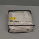 Short Length Blackout Curtains for Bedroom 63 Inch Length Pretty Custom Drapes Thermal Kitchen Traverse Curtains with Hooks for Track/Back Tab Basement Window Natural Cream(50W x 63L 2Panels)