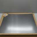 2-Pack 24" By 30" Stainless Steel Stove Backsplash, Reversible Ultra Flat Splatter Guard Range Hood Backsplash, Easy Clean Wall Shield Magnetic Metal Panel