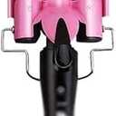 Hair Curling Iron Ceramic Professional Triple Barrel Hair Curler Egg Roll Hair Styling Tools Hair Styler Wand Curler Irons Pink
