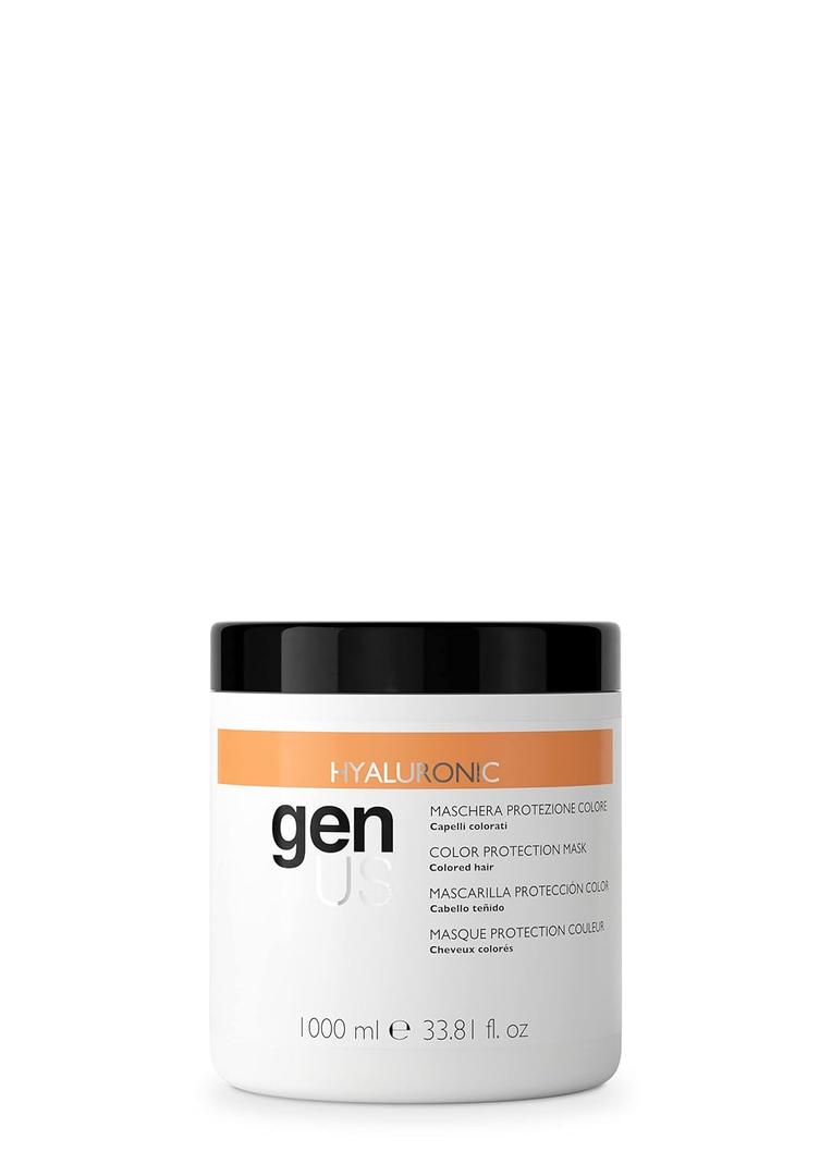 Genus Color Protection Mask with Hyaluronic Acid - Hair Conditioning Mask for Women - Deep Conditioner Hair mask for Color Treated Hair - Moisturizer, Hydrating, Softening (33.81 fl. oz)