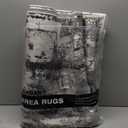 Area Rugs for Living Room: 5x7 Abstract Washable Rug Modern Neutral Large Soft Stain Resistant Non-Slip Backing Machine Table for Bedroom Dining Room Indoor Home Office Carpet - Black Grey