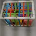 Baby Sensory Montessori Activity Toys for 1 2 Year Old Boy Girl, Early Learning Develop Shape Sorter Cube with Soft Textured Balls for Infants Toddler Birthday Gifts Christmas Stocking Stuffers