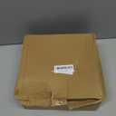 GOSCHE Glass Cups with Lids and Straws, 20oz Glass Cups Drinking Jar, Clear Iced Coffee Cups, Vintage Ripple Glass Tumbler for Water Coffee Tea, Clear, 2Pcs