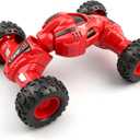 Friction Powered Toy Car for Kids, Press and Go Off-Road Push Car, Durable Shock-Resistant Vehicle, No Batteries Required, Toy Car for Boys & Girls Ages 3 (Red)