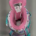 SULIFEEL Adjustable Toddler Roller Skates for Girls Boys Kids,Fun Illuminating Light Up Flash Wheels Three-Point Type Balance Suitable for Beginners Indoor and Outdoor Roller Skating, XS