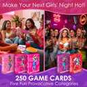 QUOKKA Bachelorette Party Games - 250 Cards Bachlorette Gifts for Bride 5 Categories 21+ Party Accessories