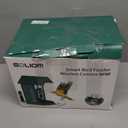 Bird Feeder with Camera with AI Identify Species, Wild Bird Watching, 2K Live View, Instant Arrival Alerts with 5W Solar Powered-Soliom BF08 Metal Blue