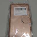 Zouzt Case for iPhone 16 6.1 Inch, 2 in 1 Detachable Wallet with Card Holder for MagSafe Magnetic Wireless Charging Premium PU Leather Flip Folio Kickstand Shockproof Cover Women Men, Brown