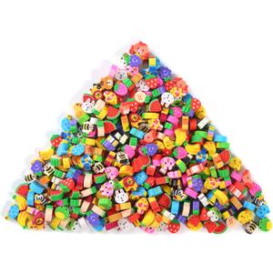 1000 Pieces Mini Erasers for Kids, Bulk Small Animal Fruit Pencil Erasers Assortment for Home Rewards, School Supplies and Gift Filling