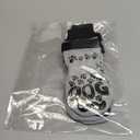 Anti Slip Dog Socks to Prevent Licking Paws - Double Side Paw Covers Dogs Grip Sock for Hardwood Floors, No Twist Dog Booties Grippy Socks for Small Medium Large Senior Dogs, Light Grey and Black, L (L(Pack of 4))