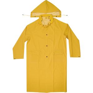 Custom Leathercraft CLC Climate Gear R105 2 Piece Heavyweight PVC Trench Coat (Large)