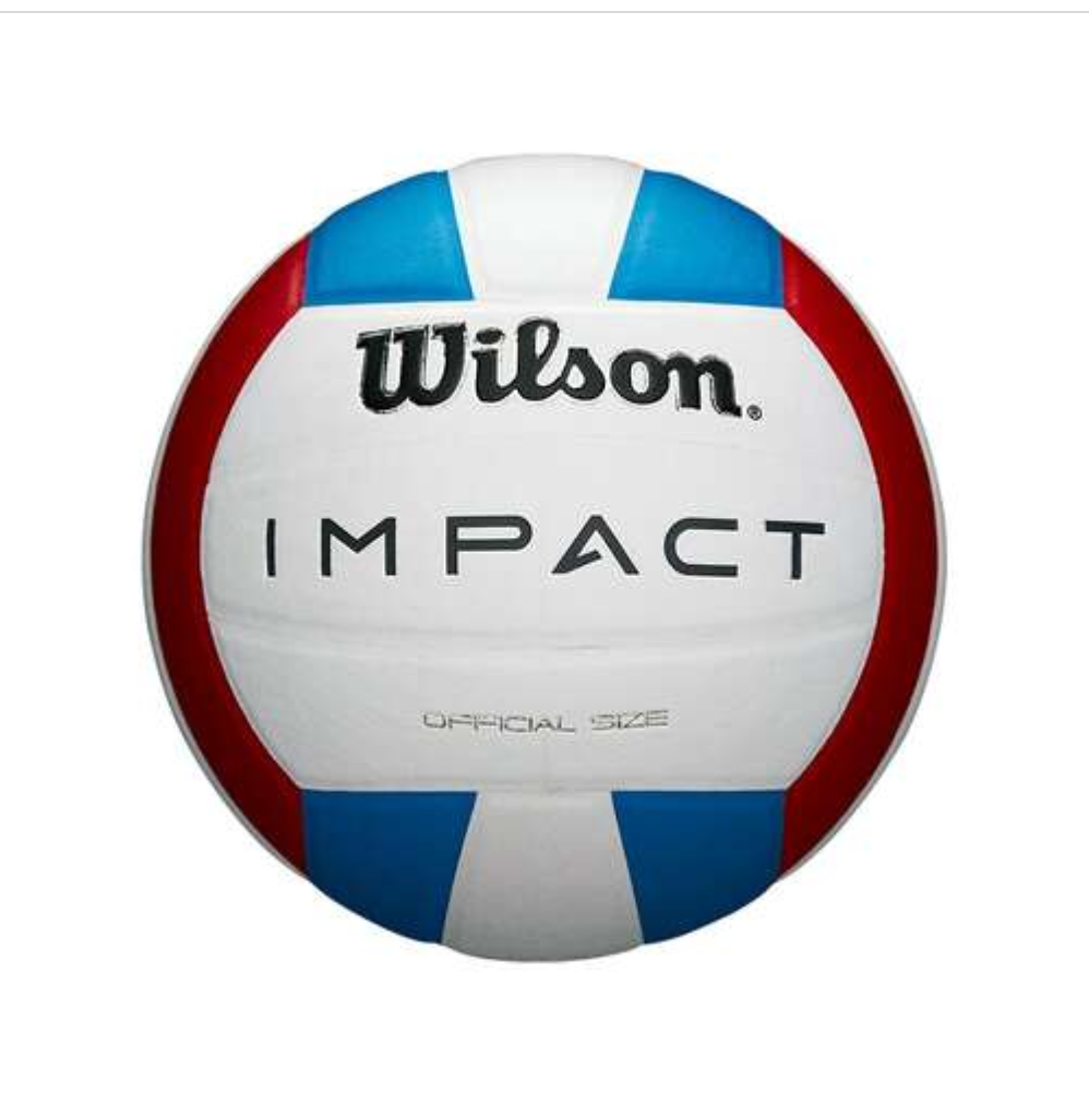 Wilson Impact Volleyball - Red/White/Blue