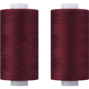 Simthread All Purpose Thread Polyester 400Y Cherry Red