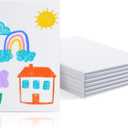 Mr. Pen- Blank Hardcover Books for Kids, 7" x 10", 6 Pack, 40 Sheets/Pack, White Blank Books for Kids to Write Stories