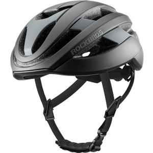 ROCKBROS Bike Helmet for Adults, Size 54-62 cm for Riders, Microshell, Adjustable Dial, Interior Padding, Air Vents, Mountain & Road Bike MTB Commuting, Small