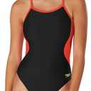 Speedo Womens Swimsuit One Piece Prolt Flyback Solid Adult Team Colors (28, Eco Splice Team Red)