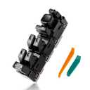 Front Left Master Power Window Switch Module Compatible with Hummer H2 2003-2006 with Folding Mirrors Driver Side Replace 15883429, CR003