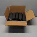 Delxo 30-33 Gallon Trash Bags, 250 Count  Medium Duty Garbage Bags, Thick, Durable & Puncture-Resistant Plastic Bolsas para basura, Perforated Design Made in USA for Kitchen, Yard, Office (Black)