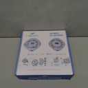 EziMedPil Smart WiFi Pill Dispenser w/Sound&Light Alerts,up to 9 Alarms/Daily,Easy Setup on WiFi Monitoring SmartLife App,28-Day Medication Organizer w/Lock Key for Prescriptions & Vitamins,Clear Lid (Blue)