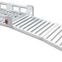 MaxxHaul 70275 Aluminum Cargo Carrier with 60" Folding Ramp  53.5" x 29.75" Hitch Mount Mobility Scooter and Wheelchair Carrier, 500 lbs Capacity, Fits 2" Class III/IV Receiver