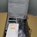 74" 50" Large Baby Playpen, Baby Playard for Babies and Toddlers, Baby Fence Play Pens for Indoor & Outdoor, Sturdy Safety Play Yard with Soft Breathable Mesh, Anti-Fall, Grey